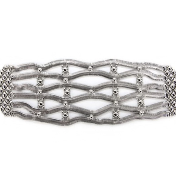 SERGIO GUTIERREZ LIQUID METAL MESH  BRACELET; 7.5" - Picture 6 of 6